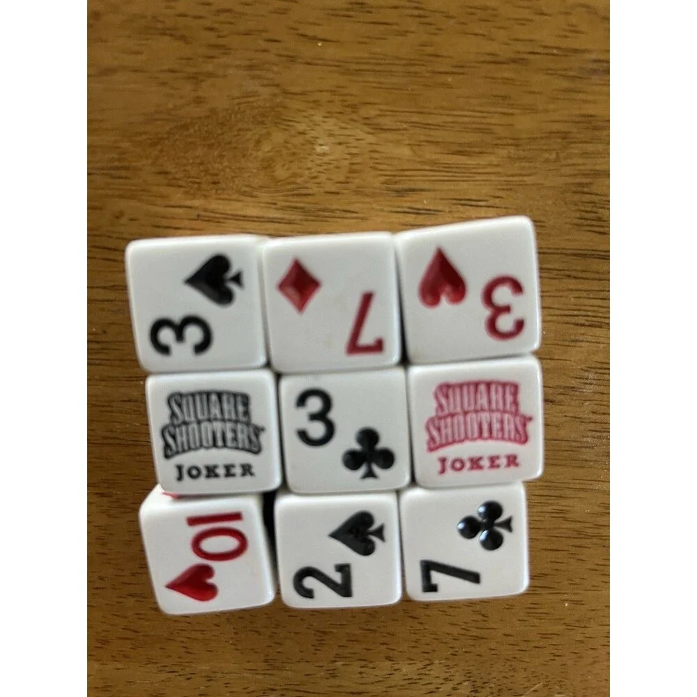 square shooters dice Replacements